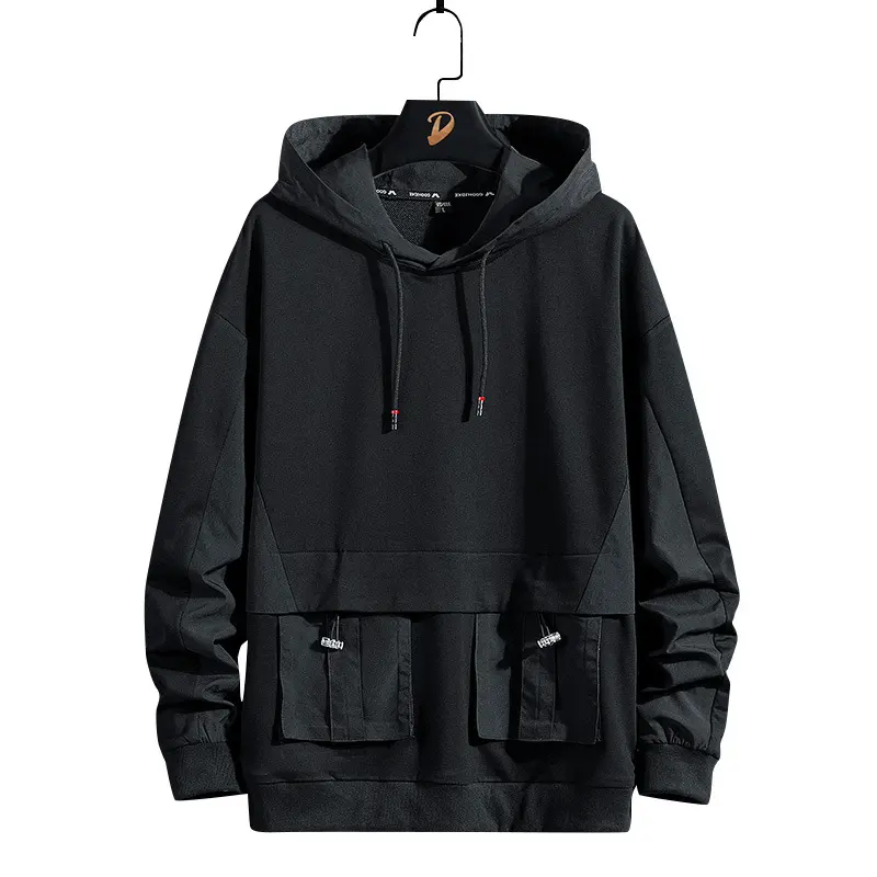 Hooded Hoodies Are Looser for Men in Spring