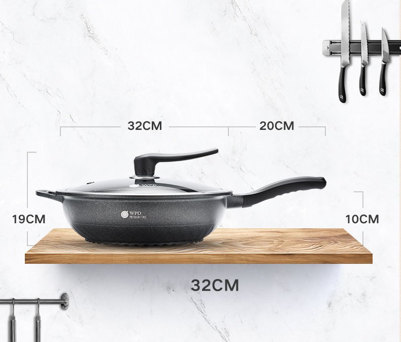 Title 2, Medical Stone Non-stick Pan Uncoated Household