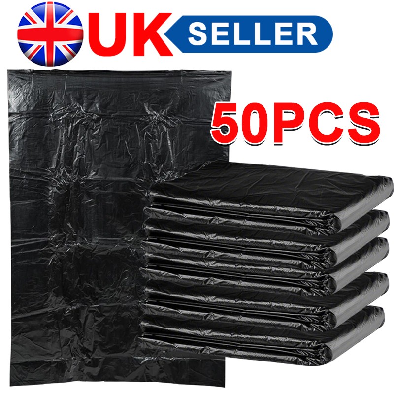 50HEAVY DUTY RUBBLE BUILDERS RUBBISH WASTE BAGS THICK HEAVY STRONG UK — image 9