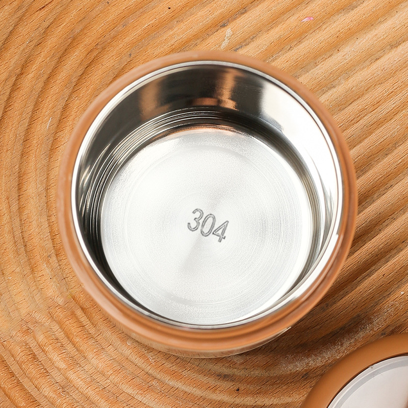 304 Breakfast With Cover Spoon Portable Soup Jar Cups - Image 14