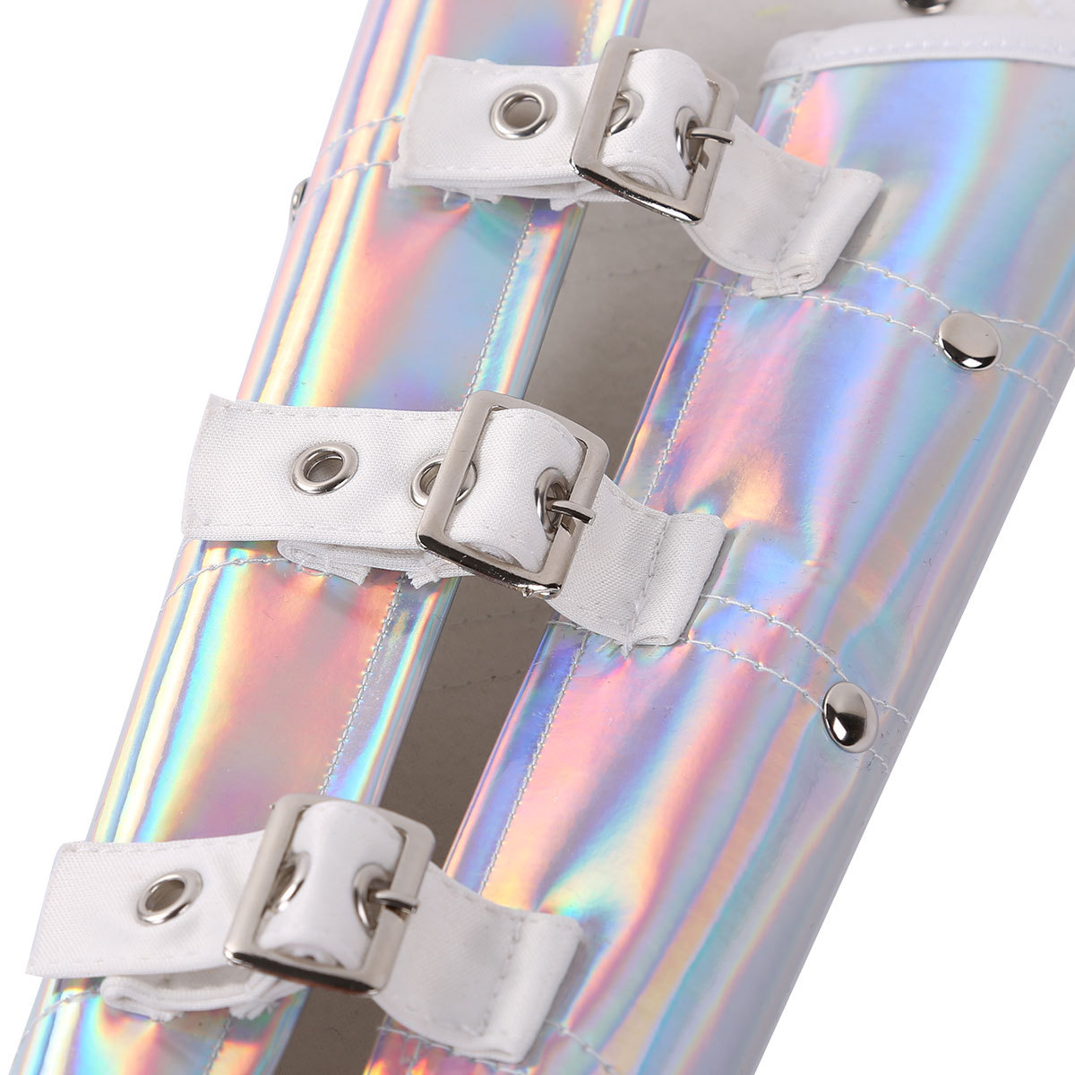 Silver Phantom Shoulder Arm Performance Dress