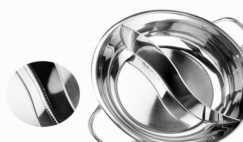 طاجن صغير من الفولاذ المقاوم للصدأ بتصميم بط الماندرين للمنزل