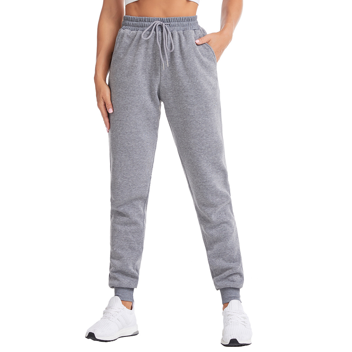 Spring And Autumn Street Sports Pants Trousers Women's Fitness Running