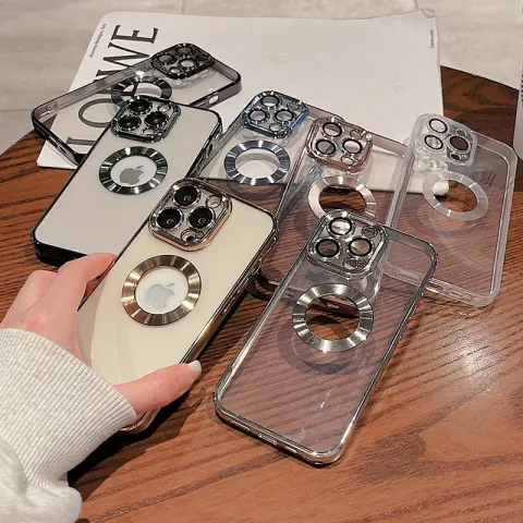 Phone Case with Camera Protector Advanced Electroplating Integrated Lens