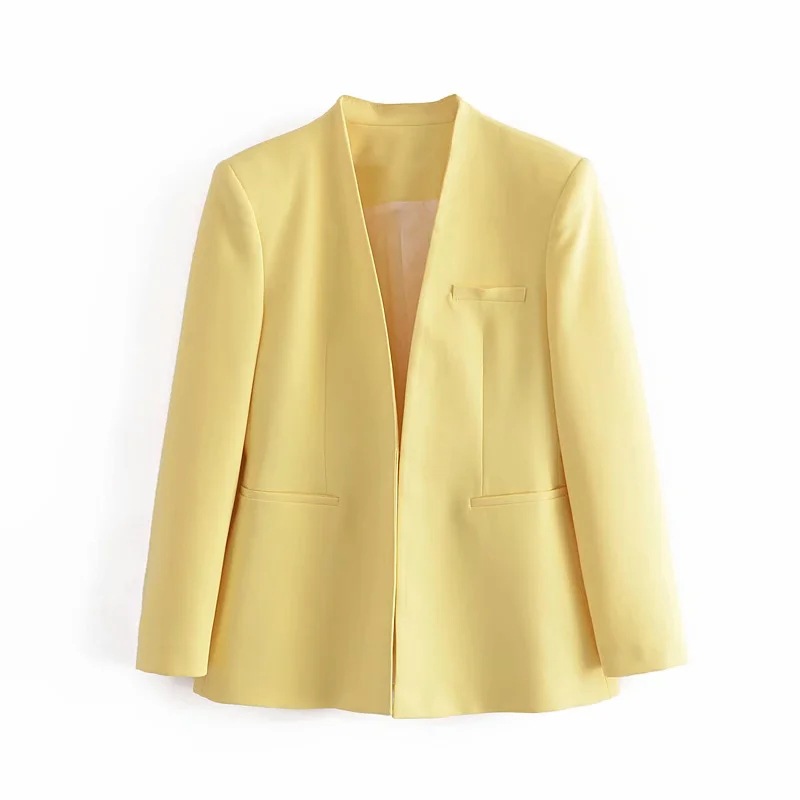 Title 6, Blazer Feminino Liso Novo Perfeito para diversa...