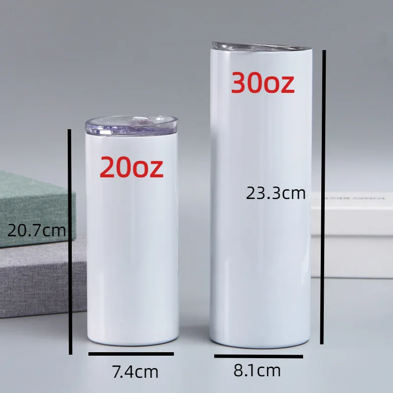 Title 4, 20oz Sublimation Straight Tumbler Stainless Ste...