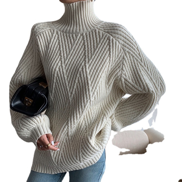 Title 6, Thick and Loose Winter Sweater for Outdoor Wear...