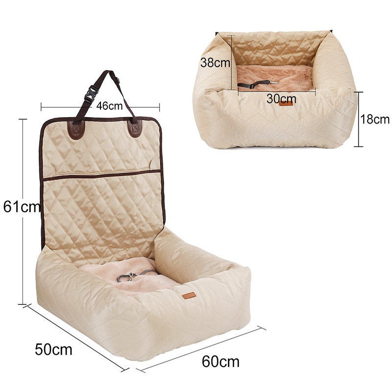 Buy 2 In 1 Dog Carrier & Car Seat Pad | Multi-purpose Pet Bed