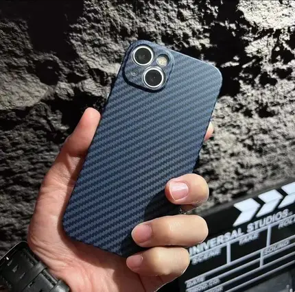 Carbon Fiber Lens All-inclusive Ultra-thin Protective Case Phone Case