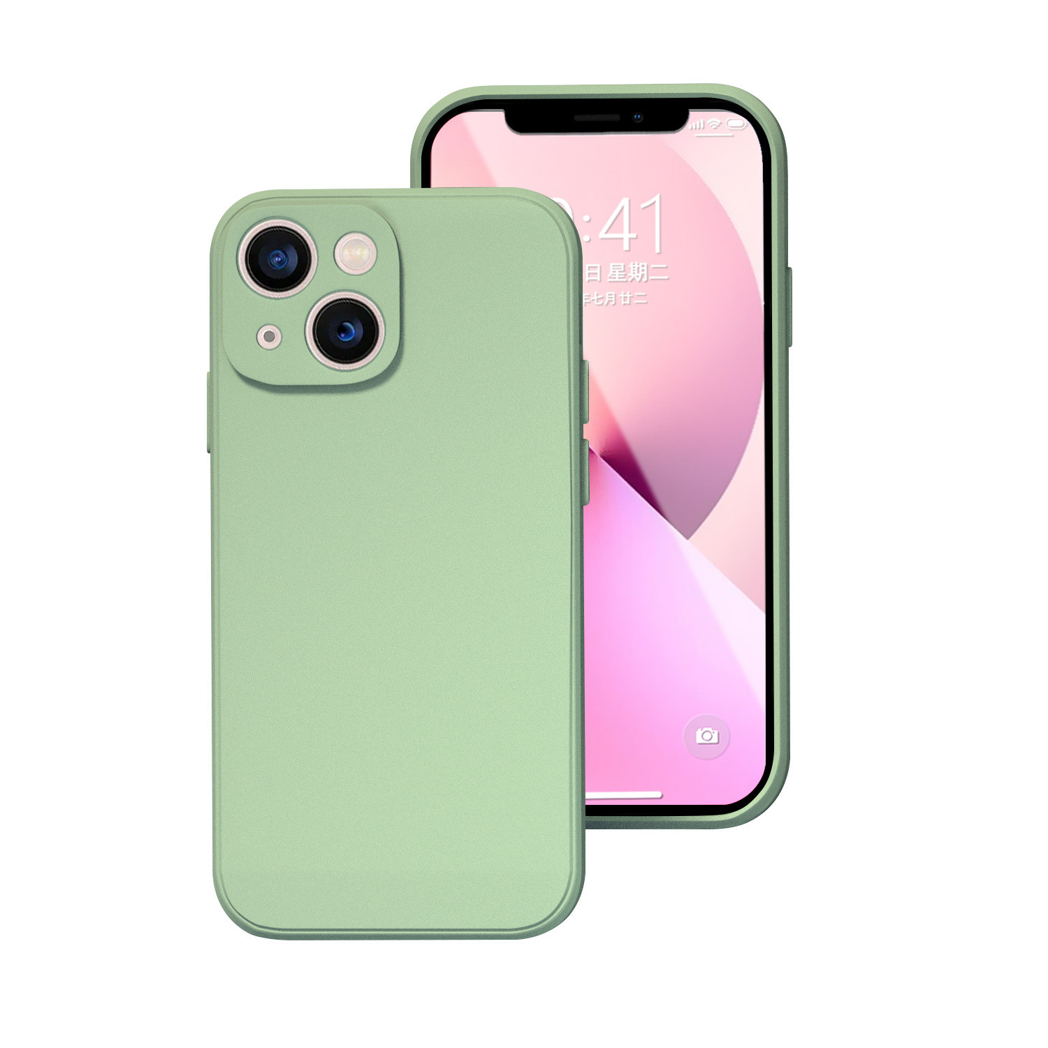 Solid Color Tpu Soft Shell Frosted Protective Cover - Image 2