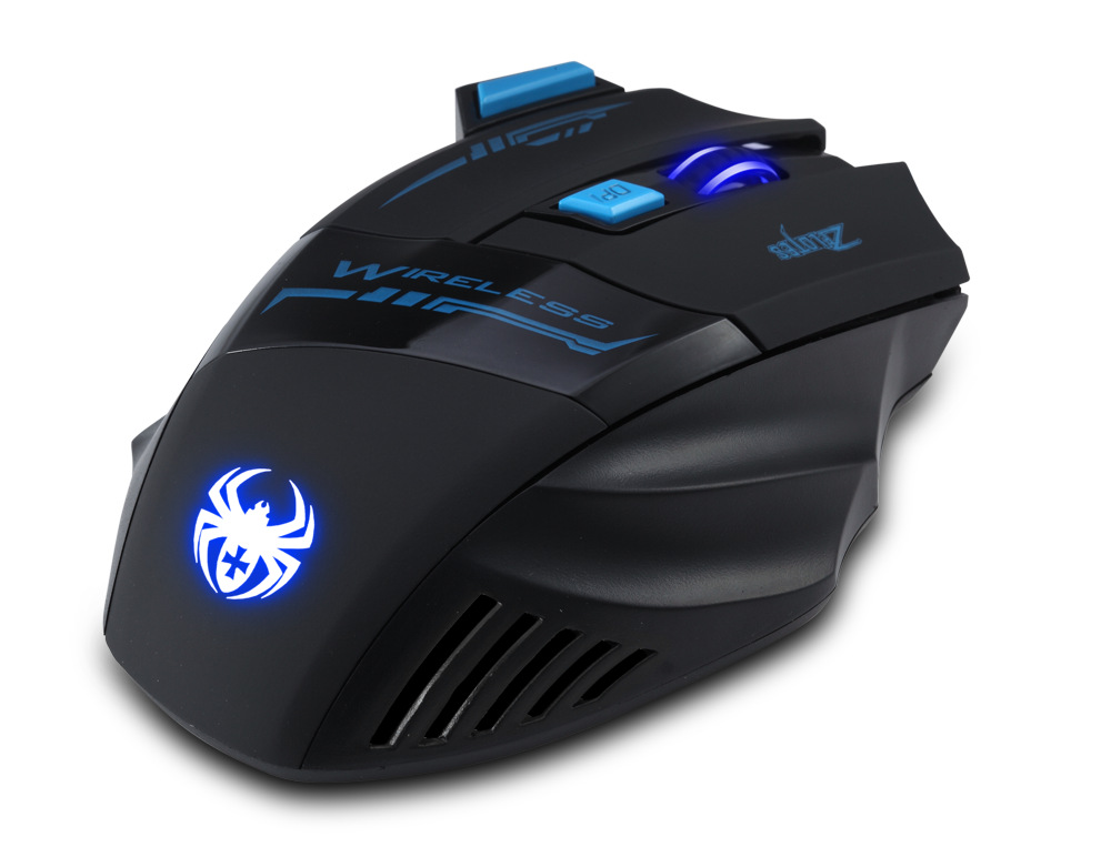 Ergonomic Game Without Boundaries — ZELOTES F-14 Wireless Luminous Gaming Mouse | 1000+... - View 3 of 5 | BigMoetsy