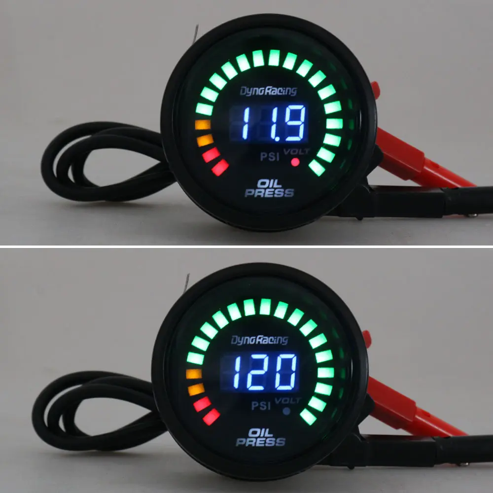 Automobile Refitted Oil Pressure Gauge with Sensor