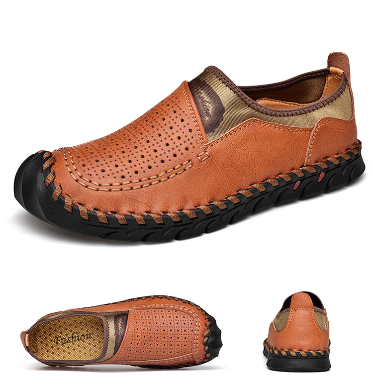 Title 5, Genuine leather business casual shoes