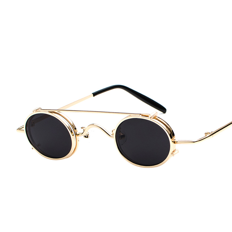 Title 5, Punk style sunglasses are lightweight and remov...