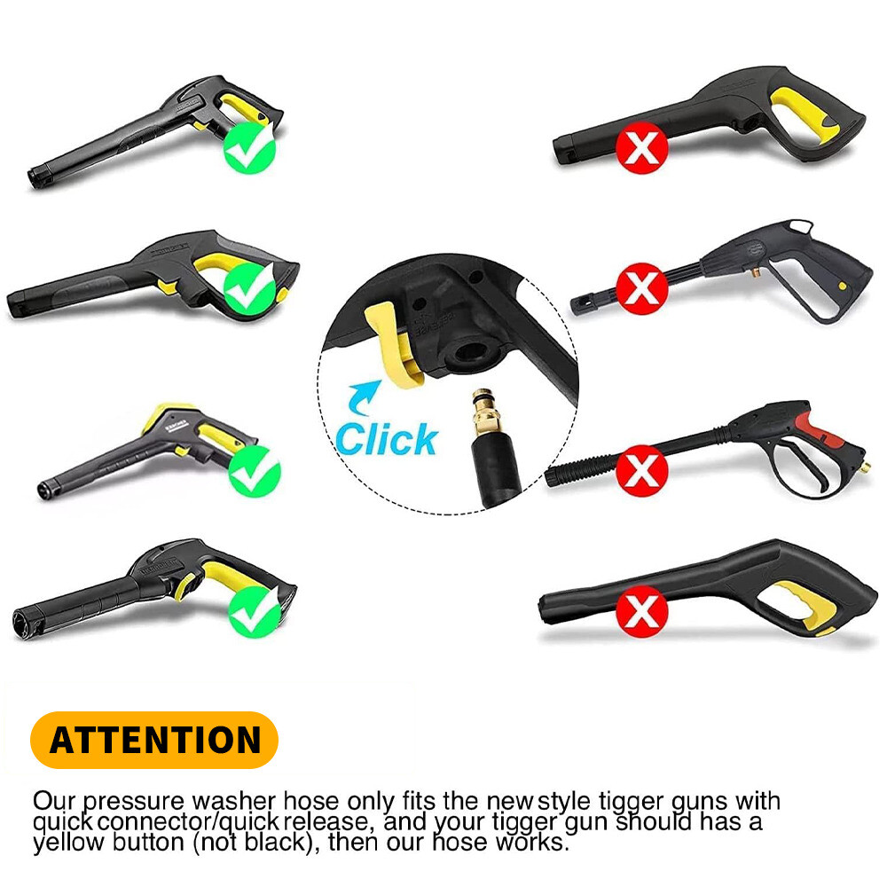 6M 8M 10M Extension Hose Pipes For Karcher K2 K3 K4 K5 K7 High-Pressure Washer — image 6