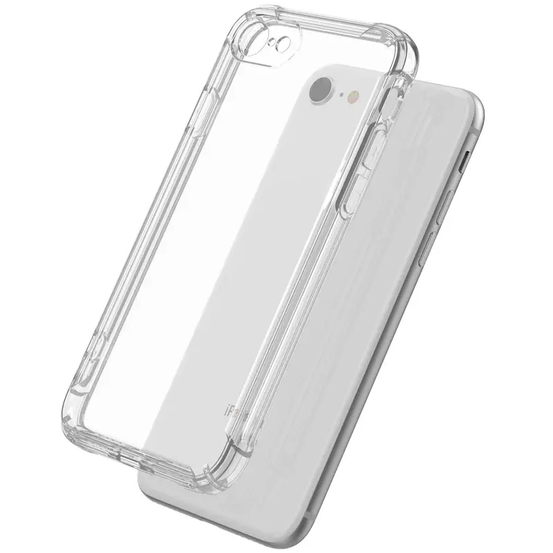 Transparent Drop Resistant TPU Phone Case Cover