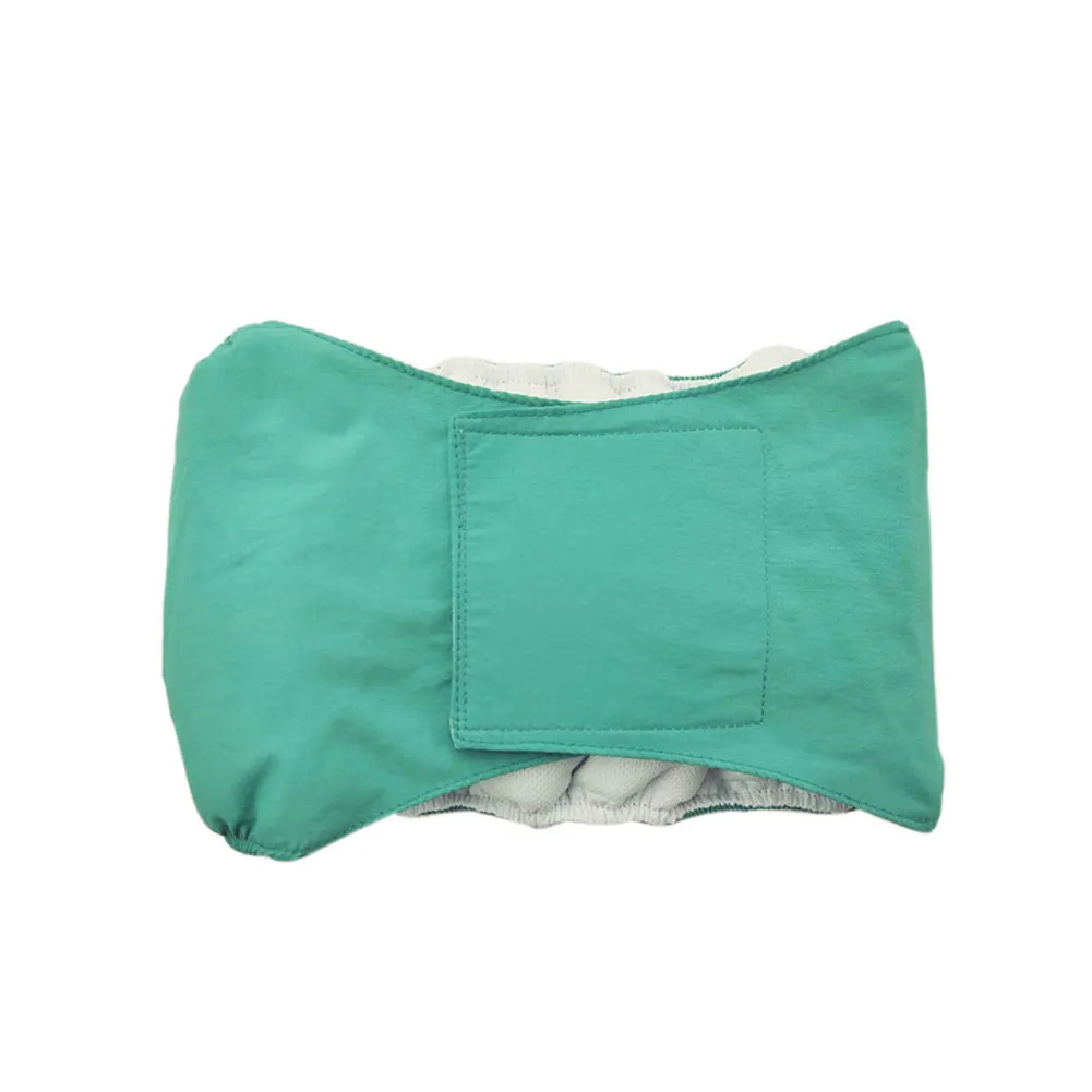 Male Dog Special Waterproof Belt Absorbent Diaper - Blue