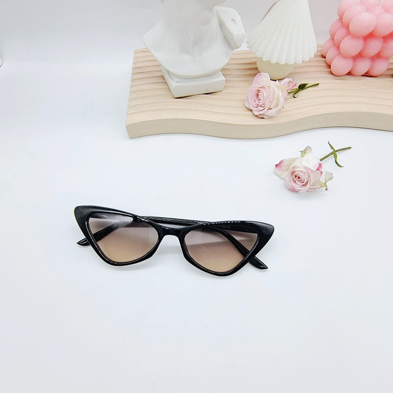 Candy Cat Eye Small Frame Vintage Sunglasses - Image 5
