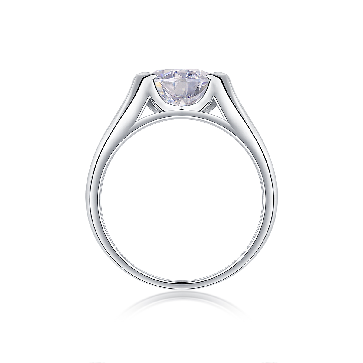 1The Love Of Your Life Diamond Ring, Wedding Ring, Luxury Fashion Set With Moissanite Silver Ring Prohibit Tk Sales