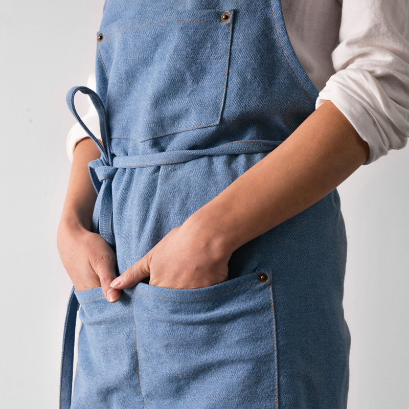 Title 3, Canvas kitchen Japanese denim cotton apron