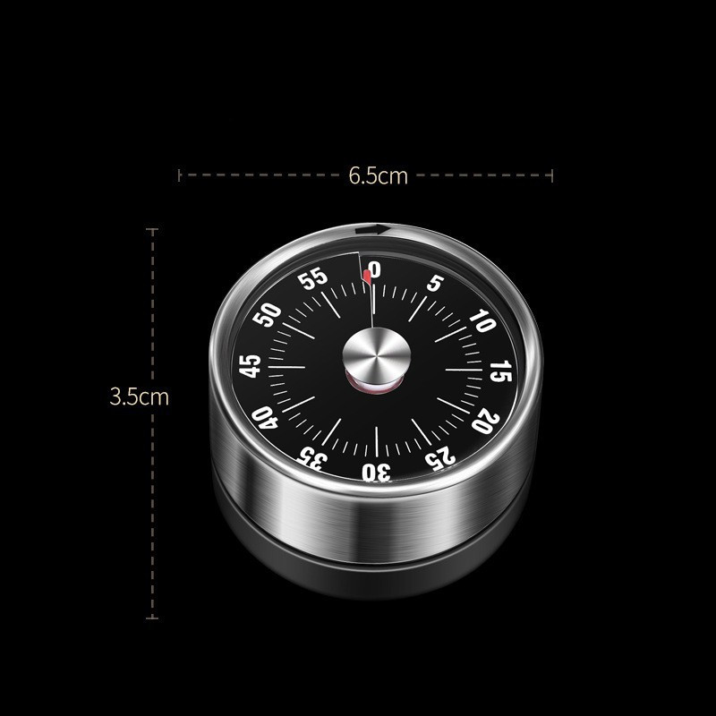 Kitchen scale mechanical timer cooking magnetic countdown