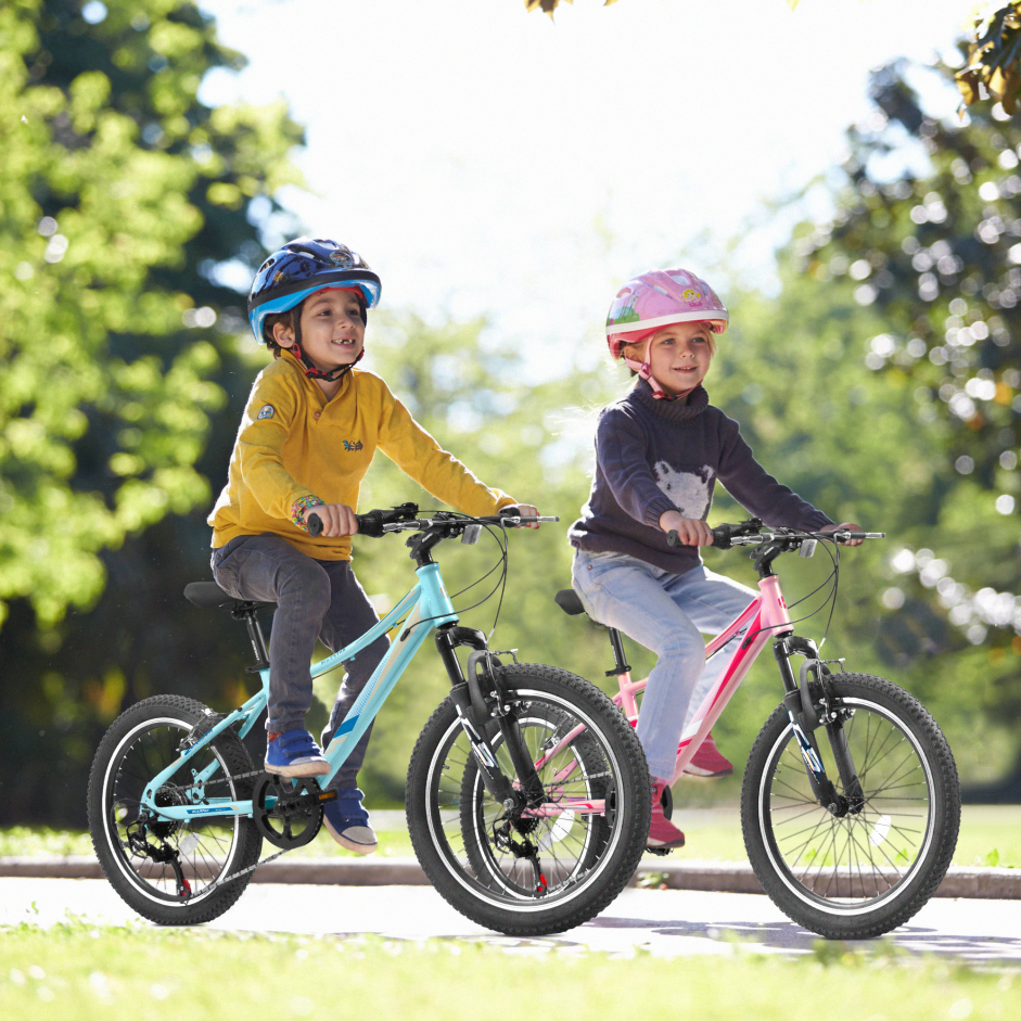 A20261 20 Inch Children’s Bicycle, Shock Absorbing Front Fork, 7 – Speed, V – Brakes, Mountain Tire, Boys And Girls Kids Bike For Outdoor Adventure