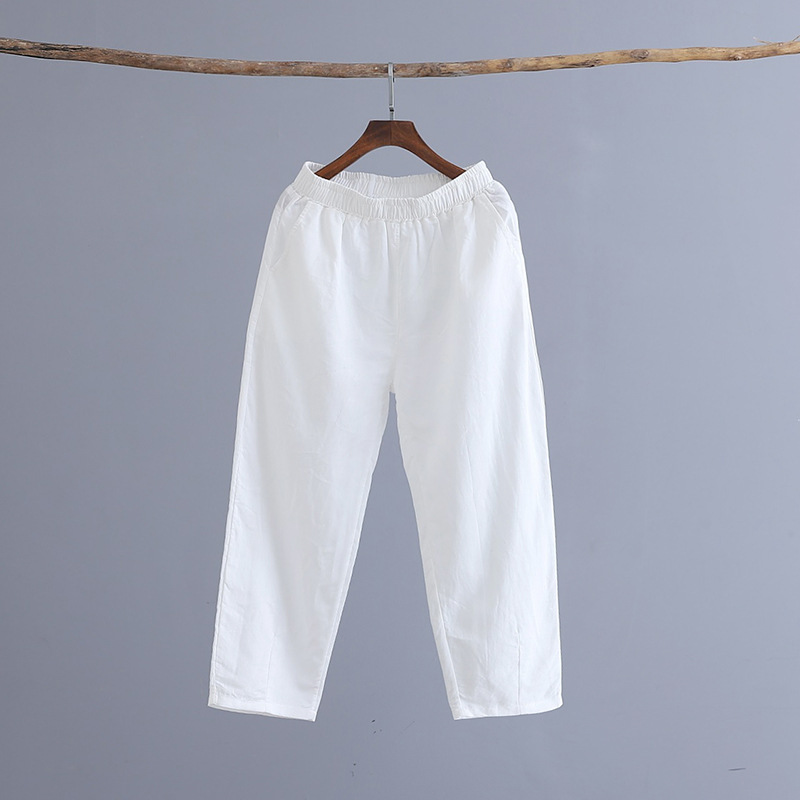 Title 9, Spring And Summer Cotton Linen Women