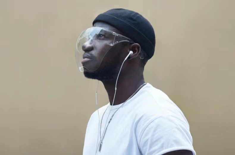 Anti-fog And Anti-splash Mask, Transparent Protective Glasses, Cross-border Explosives And Anti-dropping Mask — foto 5