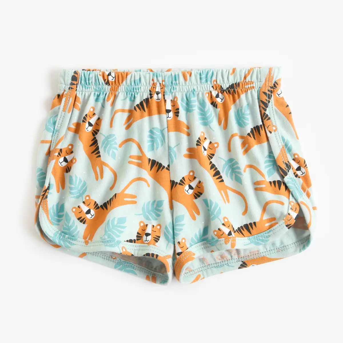 Cartoon Children's Clothes Boys And Girls Baby Cotton Vest Shorts Suit