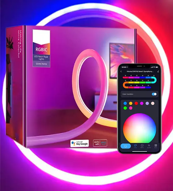 12V24V Bluetooth WIFI5 M RGBIC Colorful Music