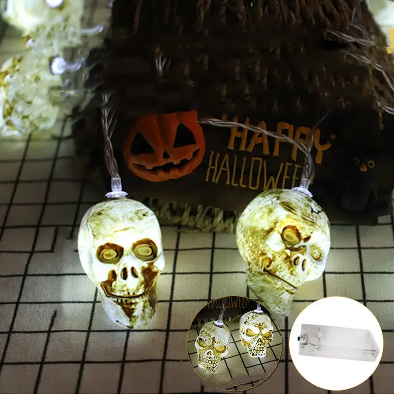Halloween Skull Explosion LED New Horror Light String