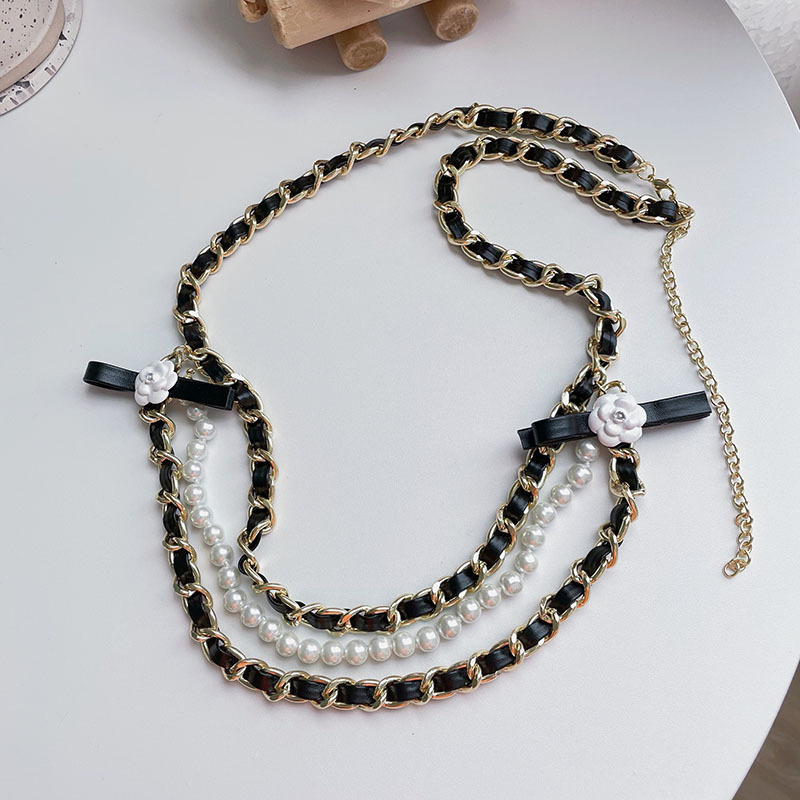 Title 3, Pearl Waist Chain Female Small Fragrance Access...