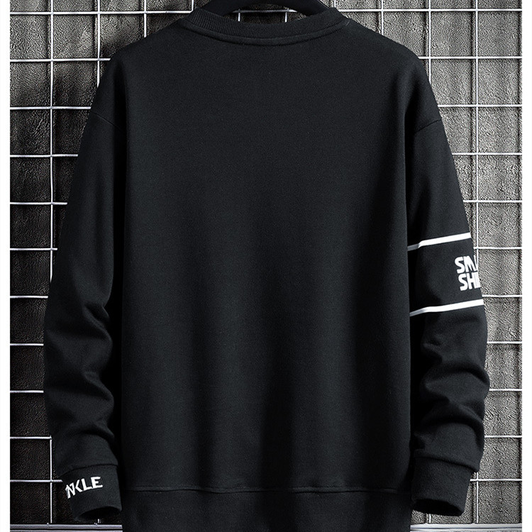 Men's Sweater Long Sleeve Trend Plus Fat Plus Size