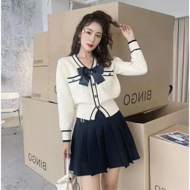 Versatile Butterfly Knitting Cardigan Women White - Shop at LoveMi