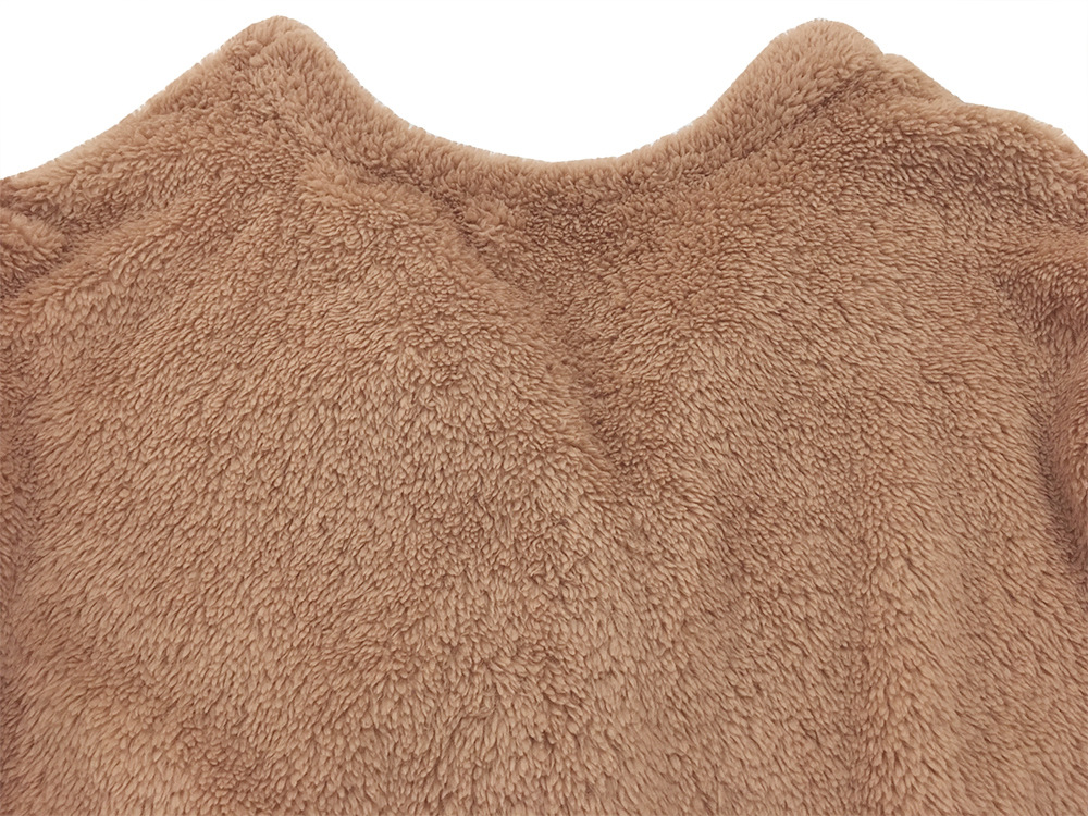 Title 7, Cardigan en peluche double face pour femmes eur...