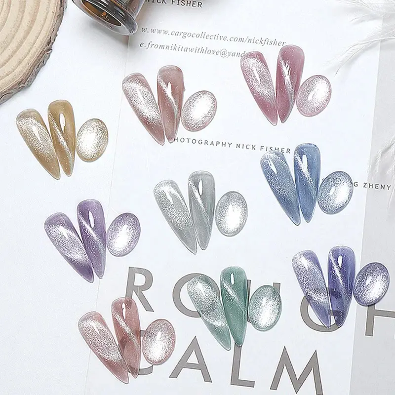 New Crystal Cat Eye Series Nail Polish