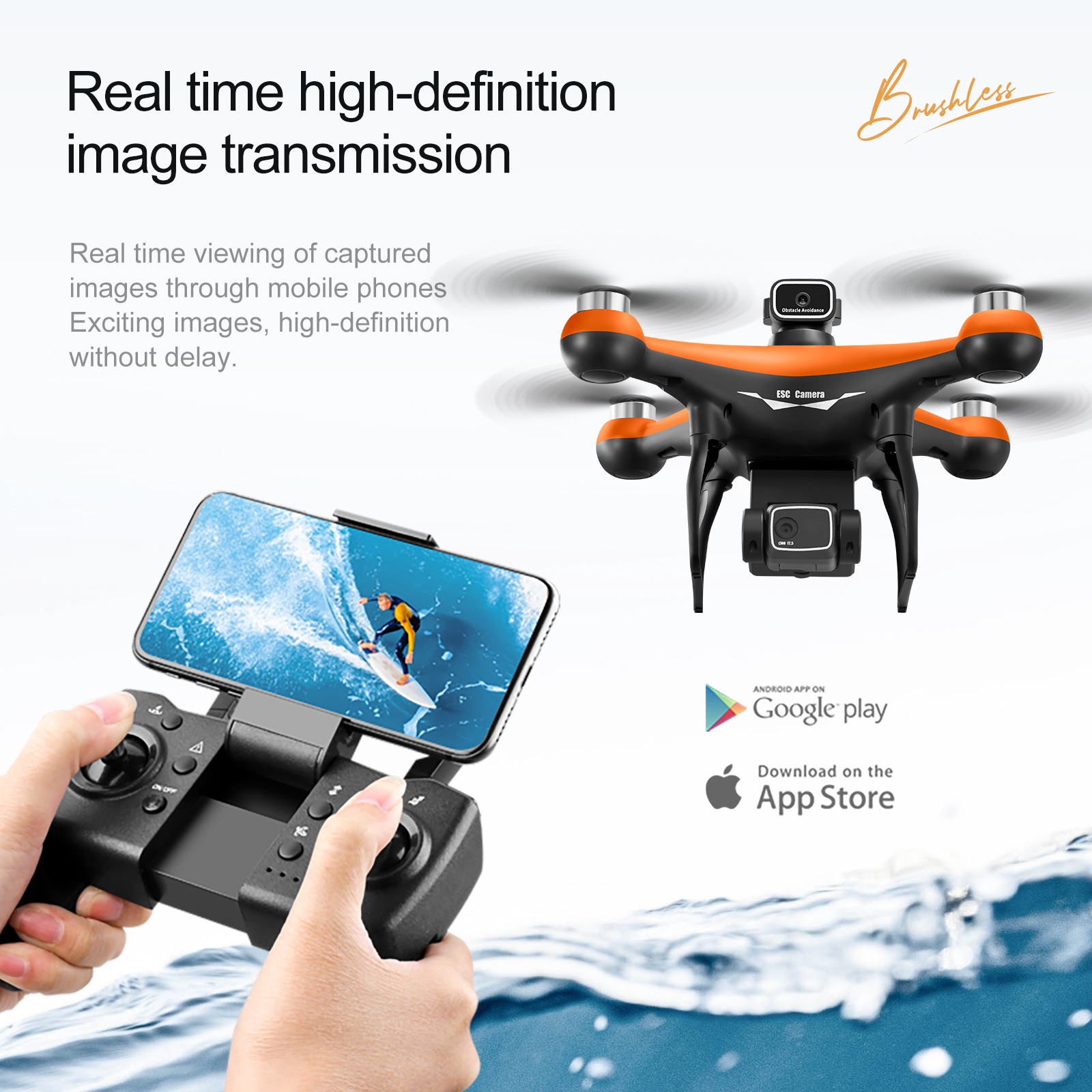 S116 - Dual Camera - Orange - Dual Battery