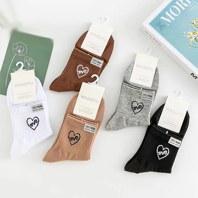 Cartoon Bear Ins Three dimensional Flower Tulip Stockings Female 5 Style - Shop at LoveMi