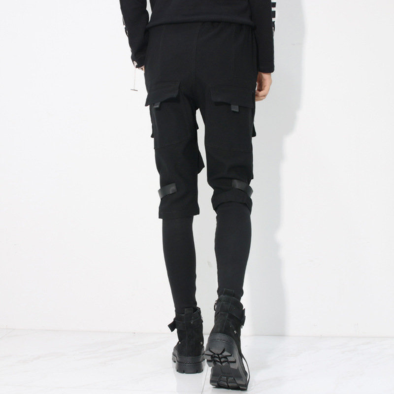 Title 5, Hip-Hop Pants Workwear Slim Fit Ankle-tied Hare...