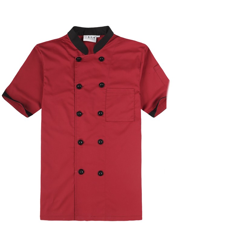 Red shortsleeved shirt