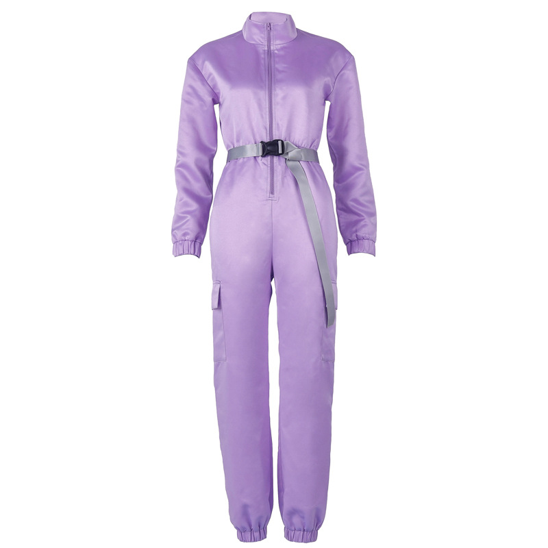 Title 13, Jumpsuit met ritssluiting, halve opstaande kraa...