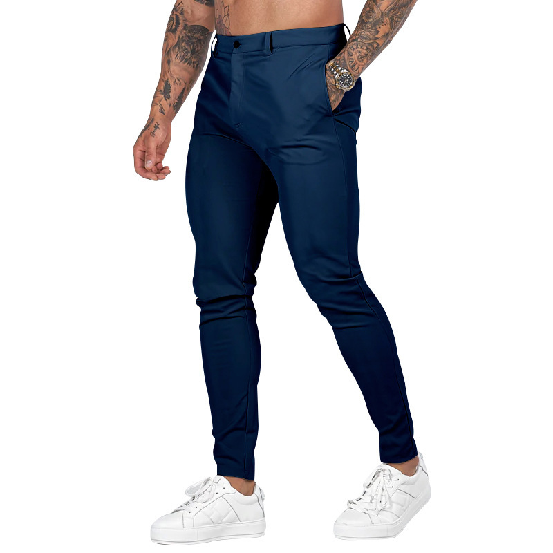 Title 1, Męskie spodnie sportowe casual slim fit proste,...