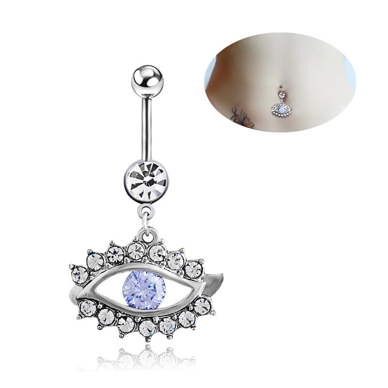 Title 5, Evil Eyes Navel Ring Navel Ring Wings Navel Buc...