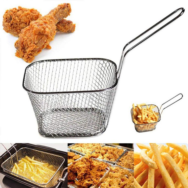 Title 6, Stainless Steel Plating Western Food Fryer Basket