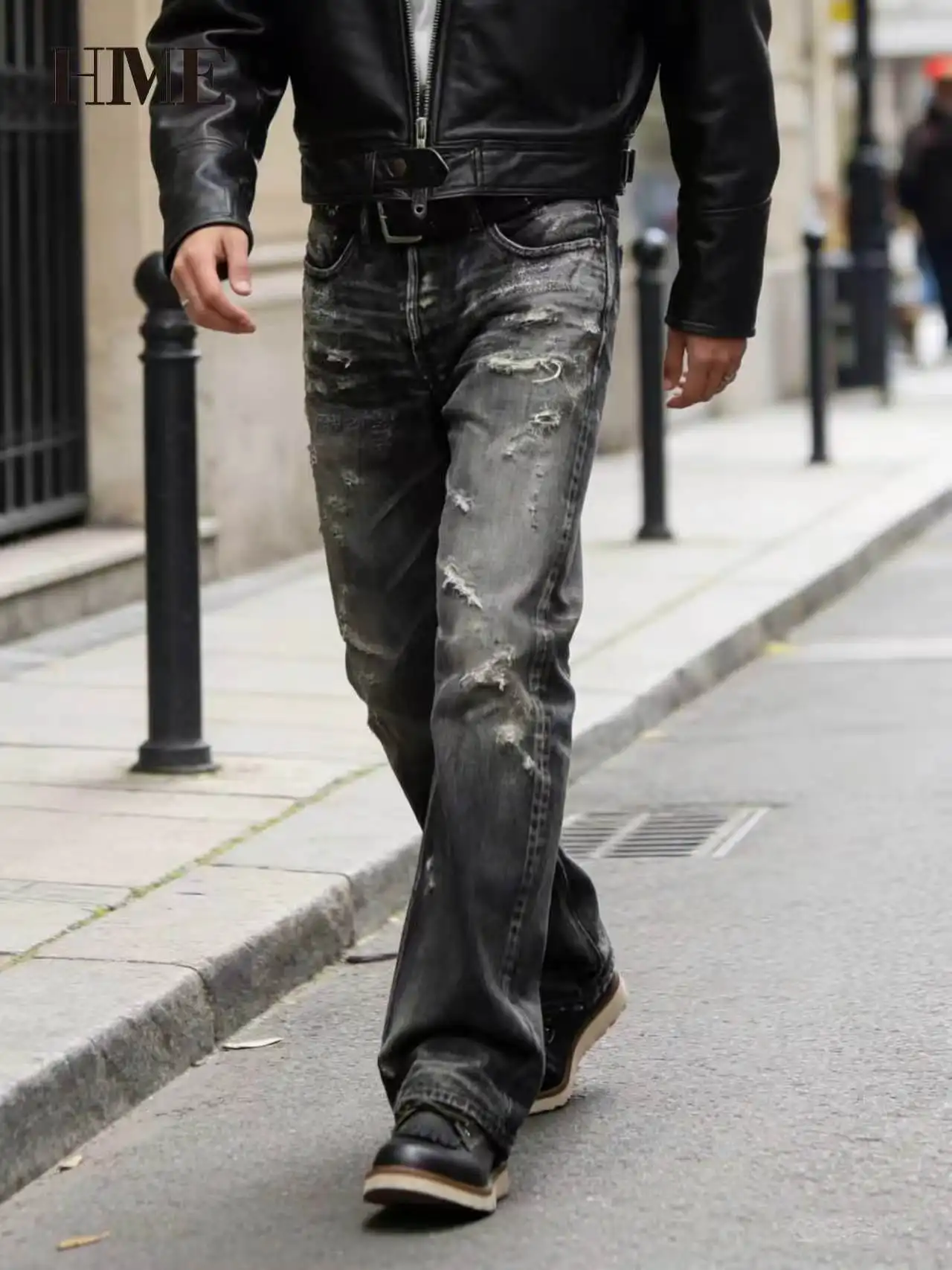Shanxi Stretchy Slim Straight Pants