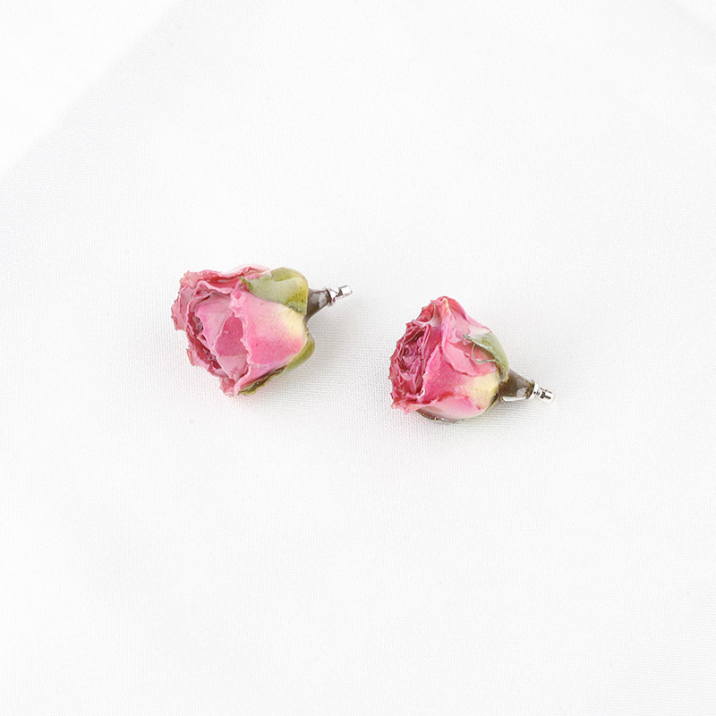 Epoxy Eternal Flower Rose Earrings Diy Pendant Material