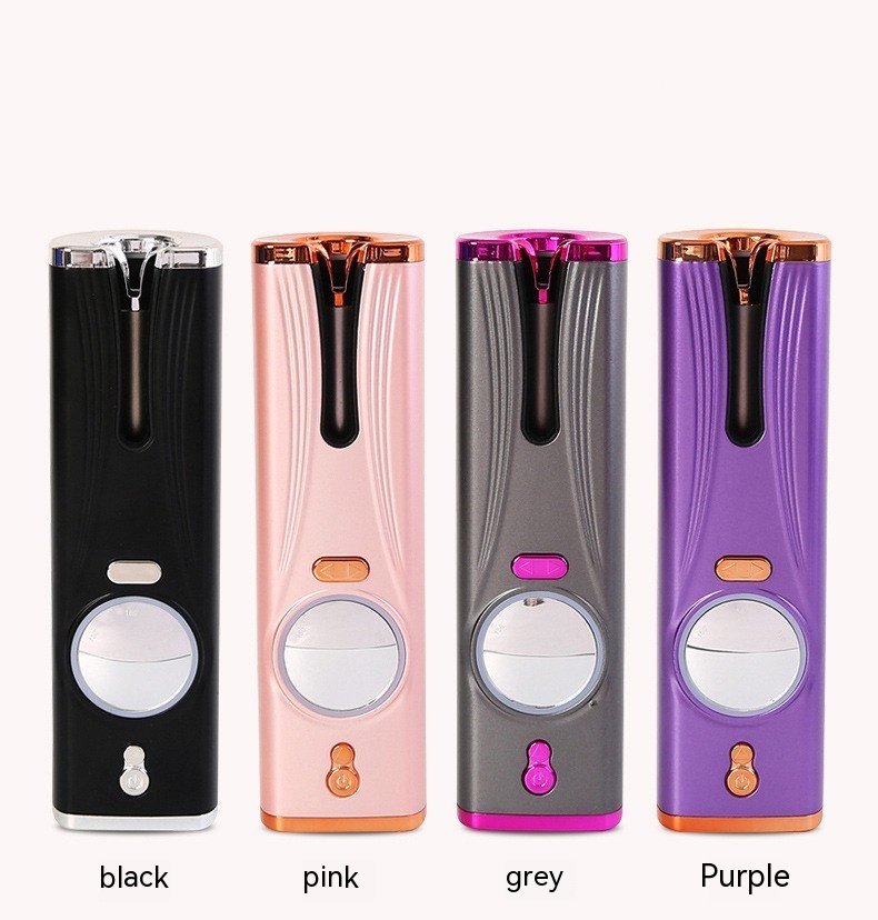 Hair Curler USB Charging Lazy Pink - Shop at LoveMi