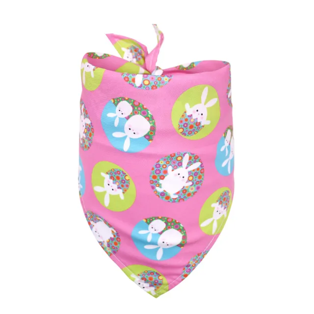 Easter Pet Triangle Scarf Dog Holiday Lip Towel Rabbit Pen - Shop at LoveMi
