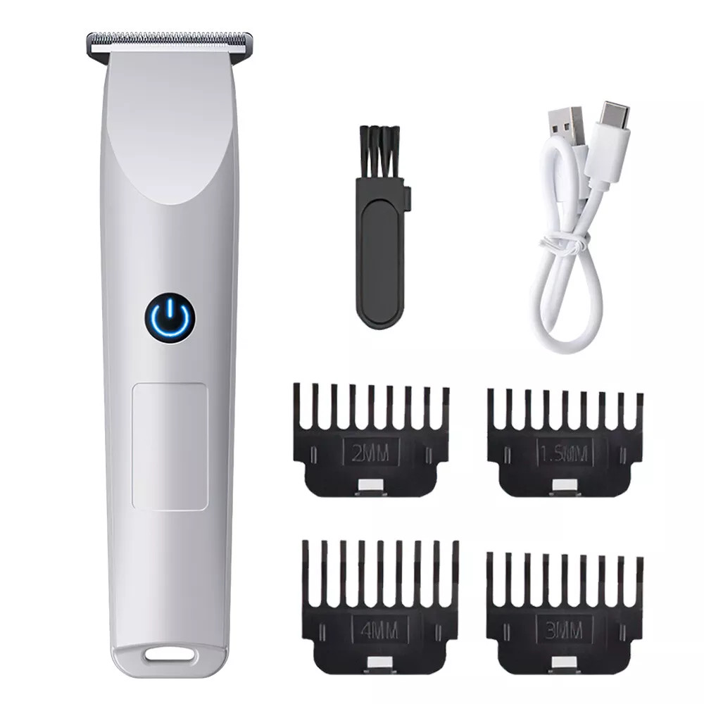 Men's Electric Beard Shaver Trimmer Razor Rechargeable Hair Shaving Machine USB
