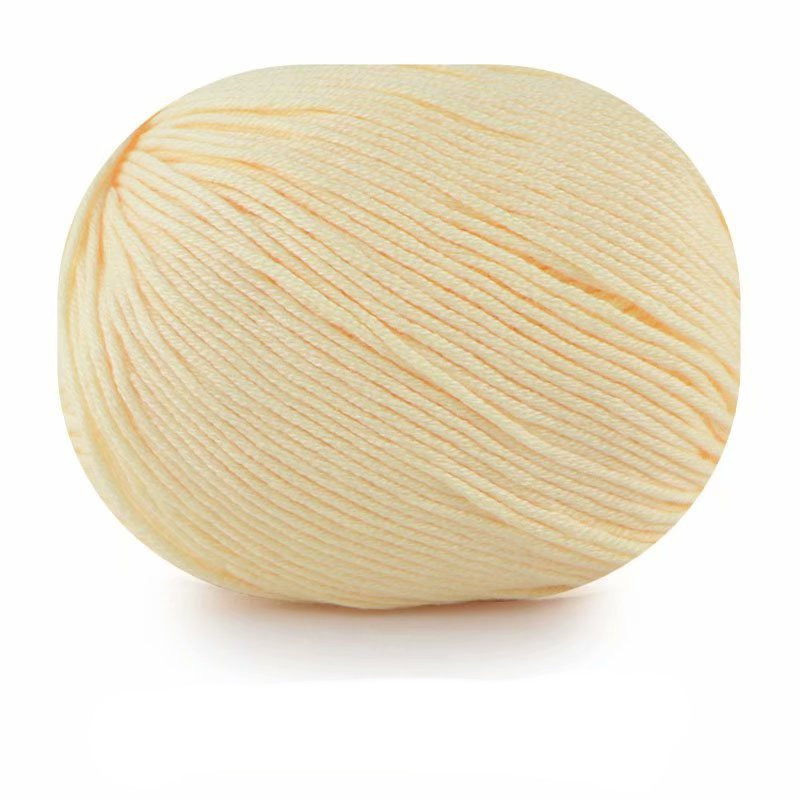 6 strand Hand woven Milk Cotton Yarn 3Beige - Shop at LoveMi